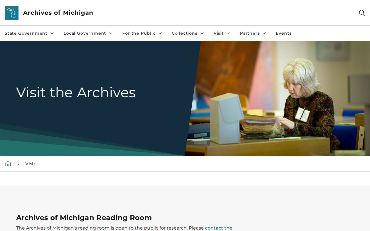 Northville Township previous residents Archives of Michigan research access information